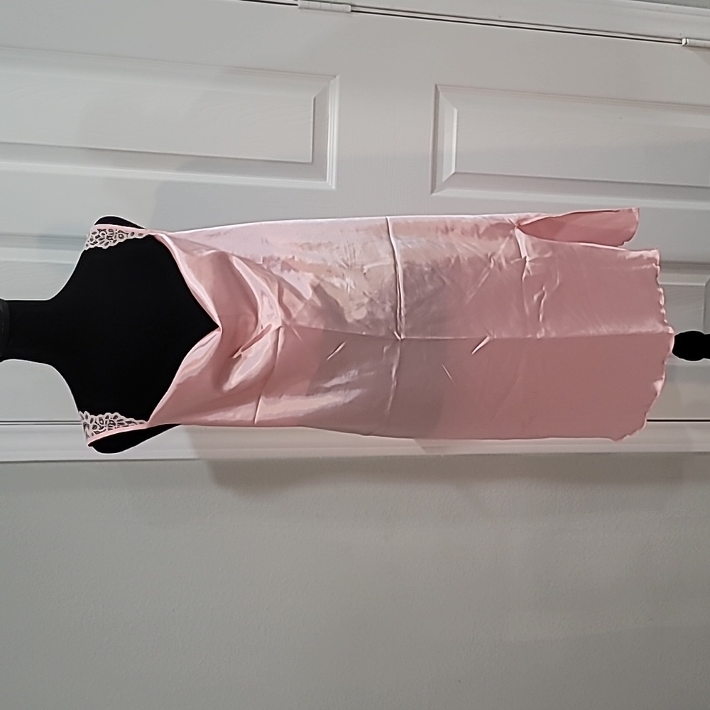 Womens satin slip night gown